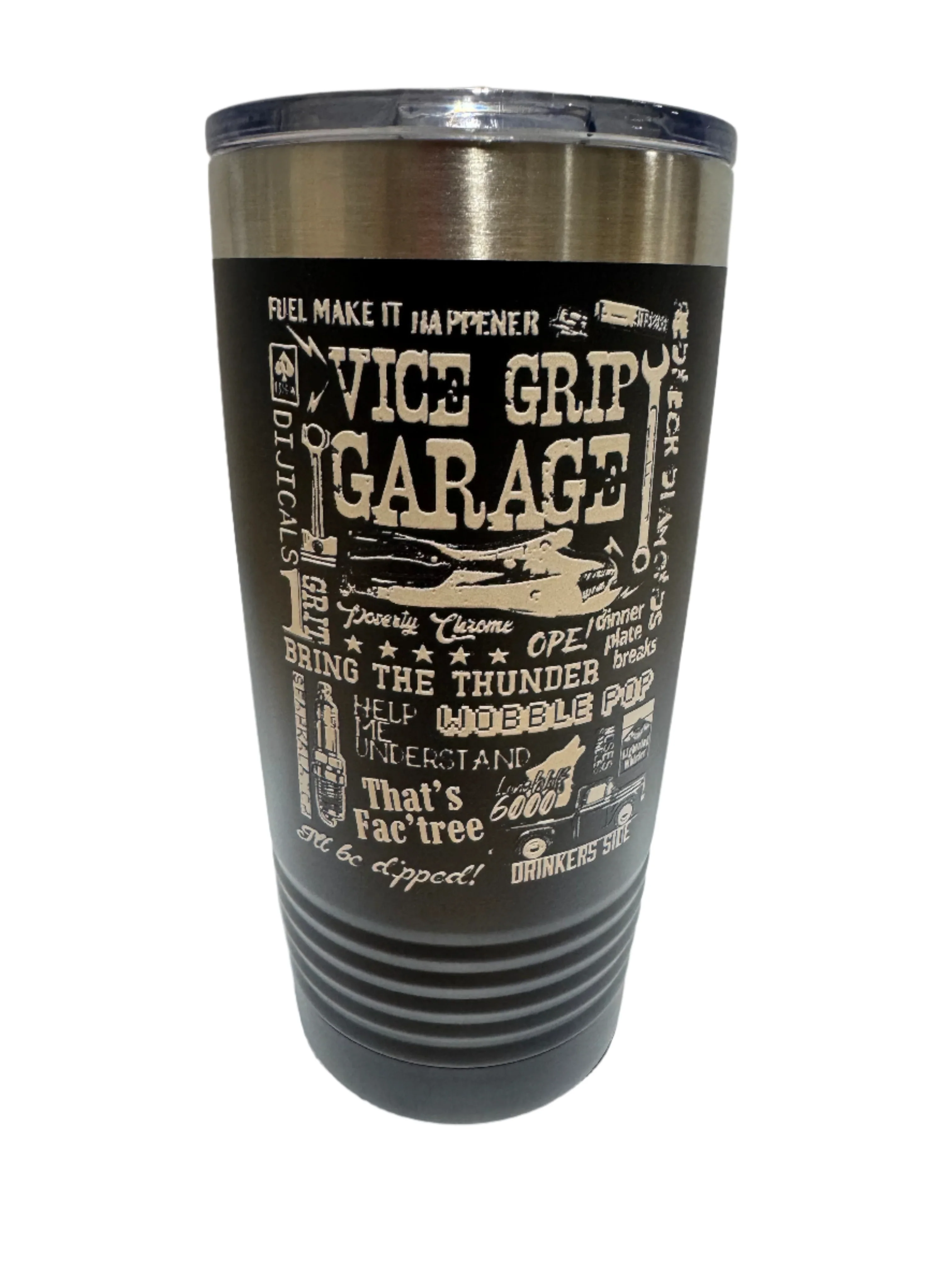 Derekism 20oz Tumbler (Black or White) - Image 3